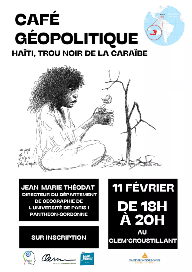 Affiche Café géo Haïti 11 02 26